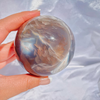 Orca Agate Sphere