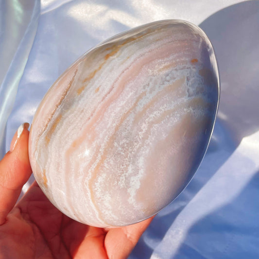 Pastel Sea Jasper Egg