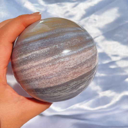 Pastel Sea Jasper Sphere