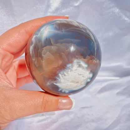 Orca Agate Sphere