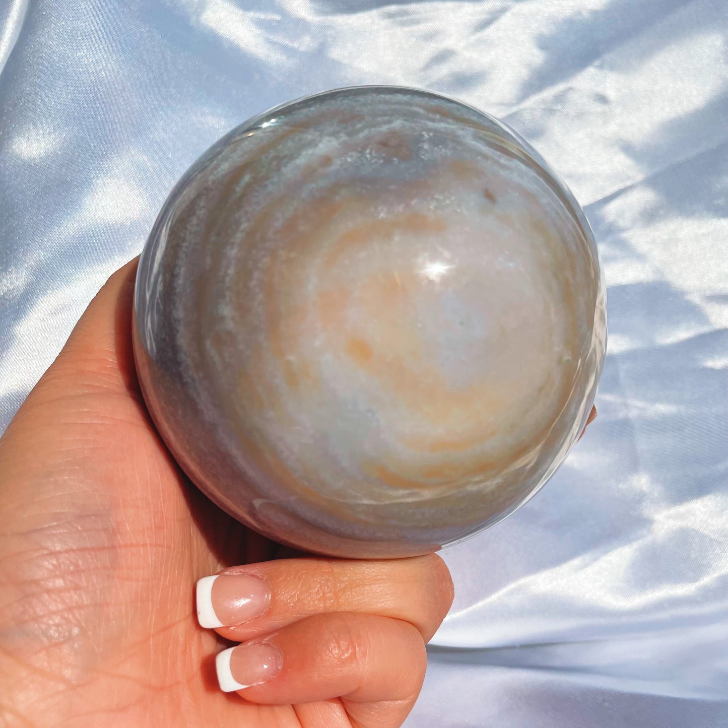 Pastel Sea Jasper Sphere