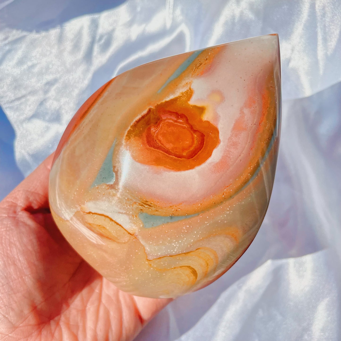 Polychrome Jasper Flame